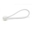 175mm White Bungee Ball Tie Pack of 100