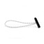 100mm White With Fleck Bungee 'T' Tie Pack of 100