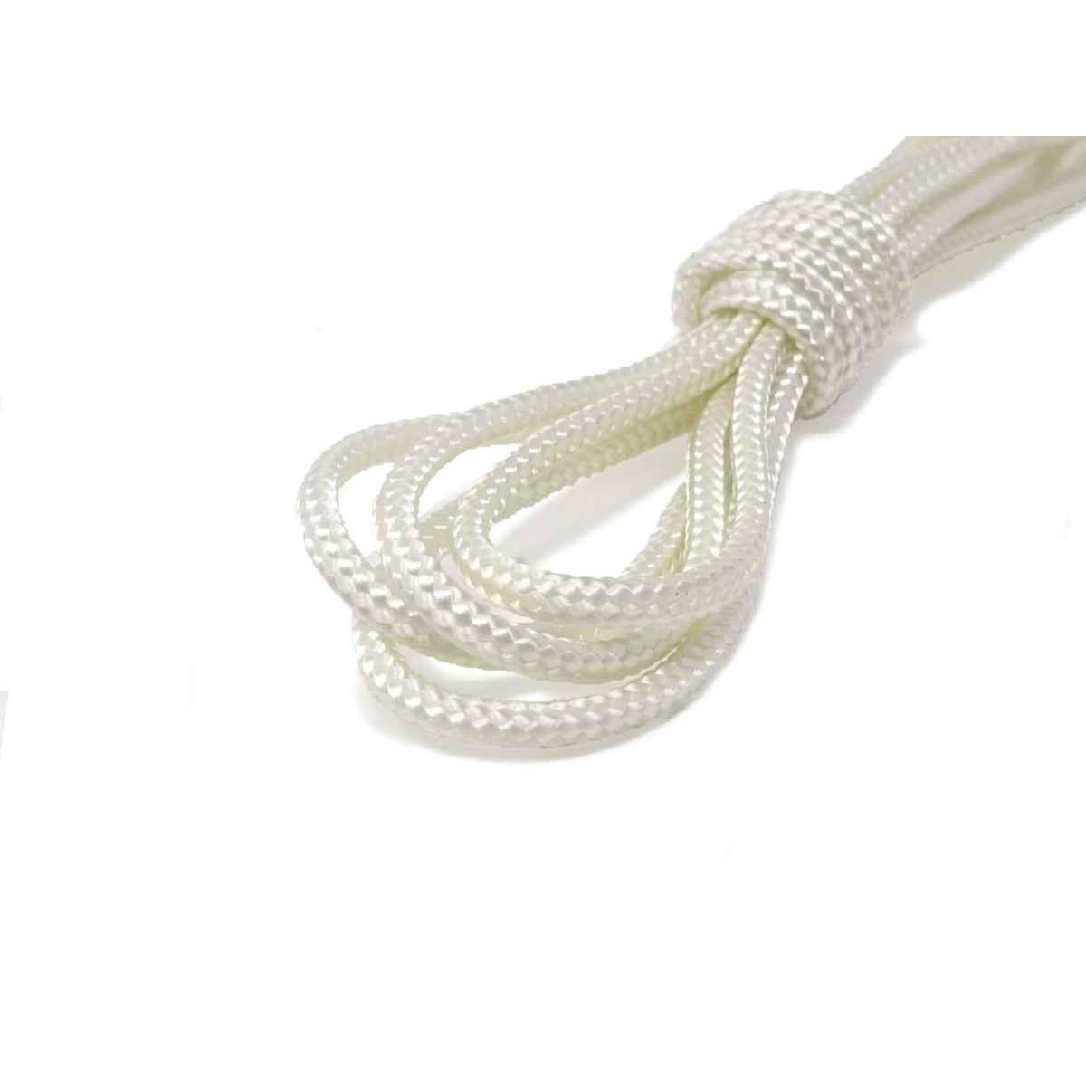 King of Trade MicroCord Paracord Cord Nylon Lead 2 mm Thick 15 m Long White