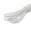 3mm White Polyester Pre-Shrunk Braided Cord 100m