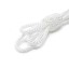 5mm White Polyester Braided Cord 100m