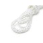 8mm White Polyester Braided Cord 100m