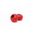 6.0mm Red Plastic Rope End Tidy Pack of 100