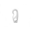 8mm White Gated Bungee Cord Hook Pack of 100