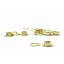 M22, 7.5mm ID, Brass Self-Piercing Sail Eyelet & Washer per 100