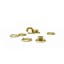 MGR03, 12.7mm ID, Brass Grommet Eyelet & Washer per 100