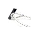 200mm White With Fleck Bungee 'T' With Hook Tie Pack of 100