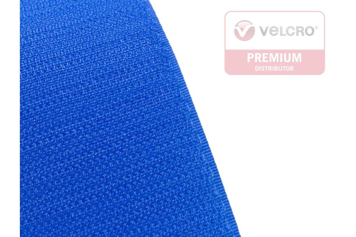 Velcro 176040, Perforated Straps W3/4 Blue - PK45, 5JLF4