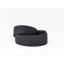 25mm Black Polyester Tape With Centre Fold, 100m