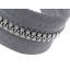 8mm Moulded Zip Black Continuous chain 100m Reel