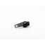 6mm Black Moulded Zip Slider, Single Tab, Auto-lock per 100