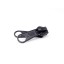 8mm Black Moulded Zip Slider, Twin Tab, Non-lock per 100